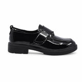 Pantofi dama casual Anna Viotti piele lacuita D111-5H23907-75 negri