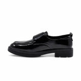 Pantofi dama casual Anna Viotti piele lacuita D111-5H23907-75 negri