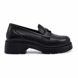 Pantofi dama casual Anna Viotti piele naturala D111-5H25318-6 negri