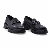 Pantofi dama casual Anna Viotti piele naturala D111-5H25318-6 negri