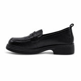 Pantofi dama casual Anna Viotti piele naturala D111-C05803-6 negri