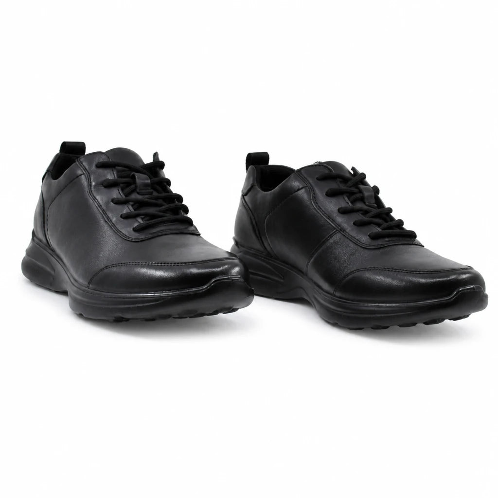 Pantofi barbati casual Goretti piele naturala B111-3733 negri