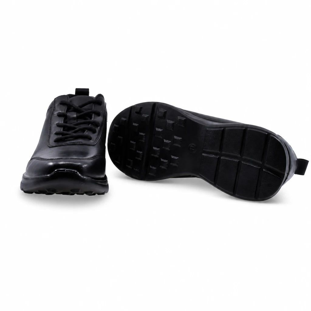 Pantofi barbati casual Goretti piele naturala B111-3733 negri