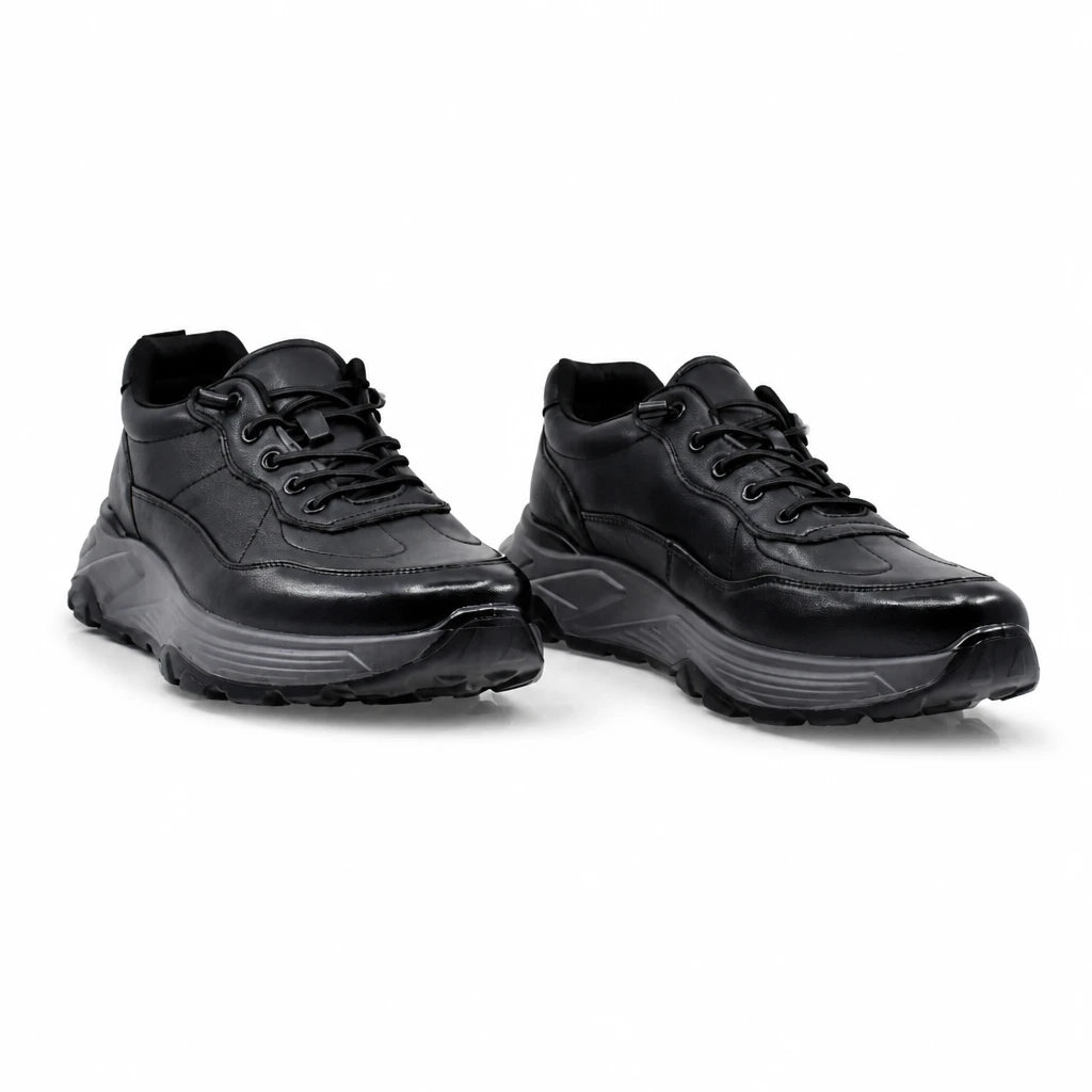 Pantofi barbati casual Goretti piele naturala B111-35620 negri