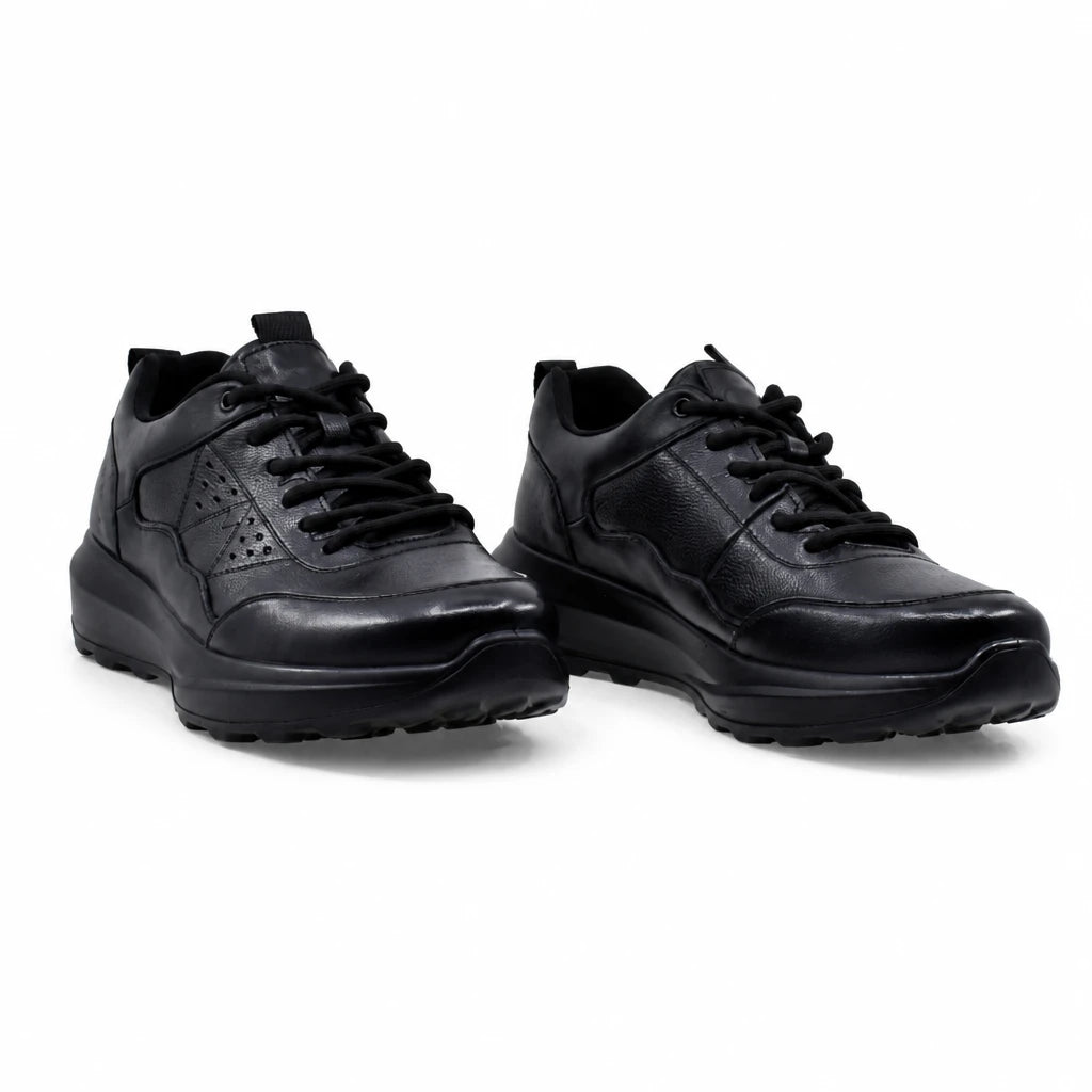 Pantofi barbati casual Goretti piele naturala B111-37332 negri