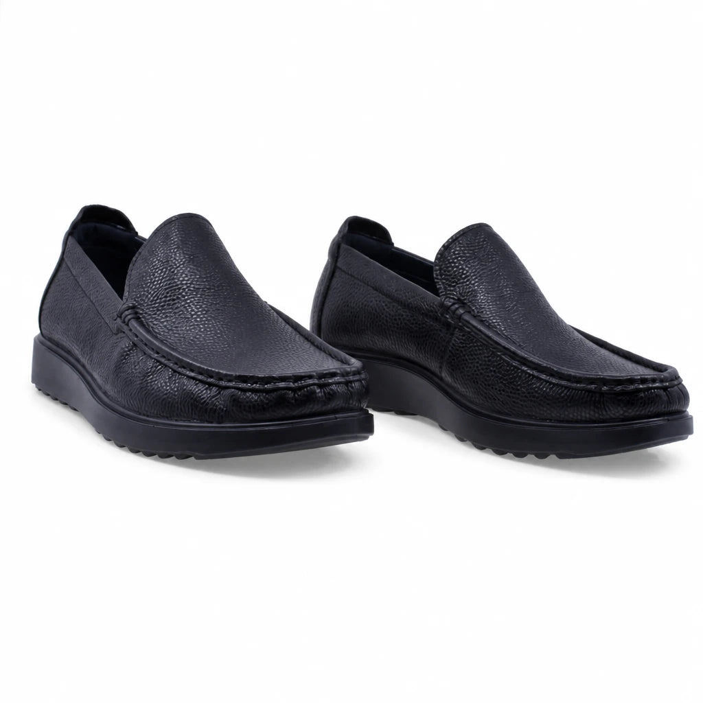 Pantofi barbati casual Goretti piele naturala B111-BJ25021 negri