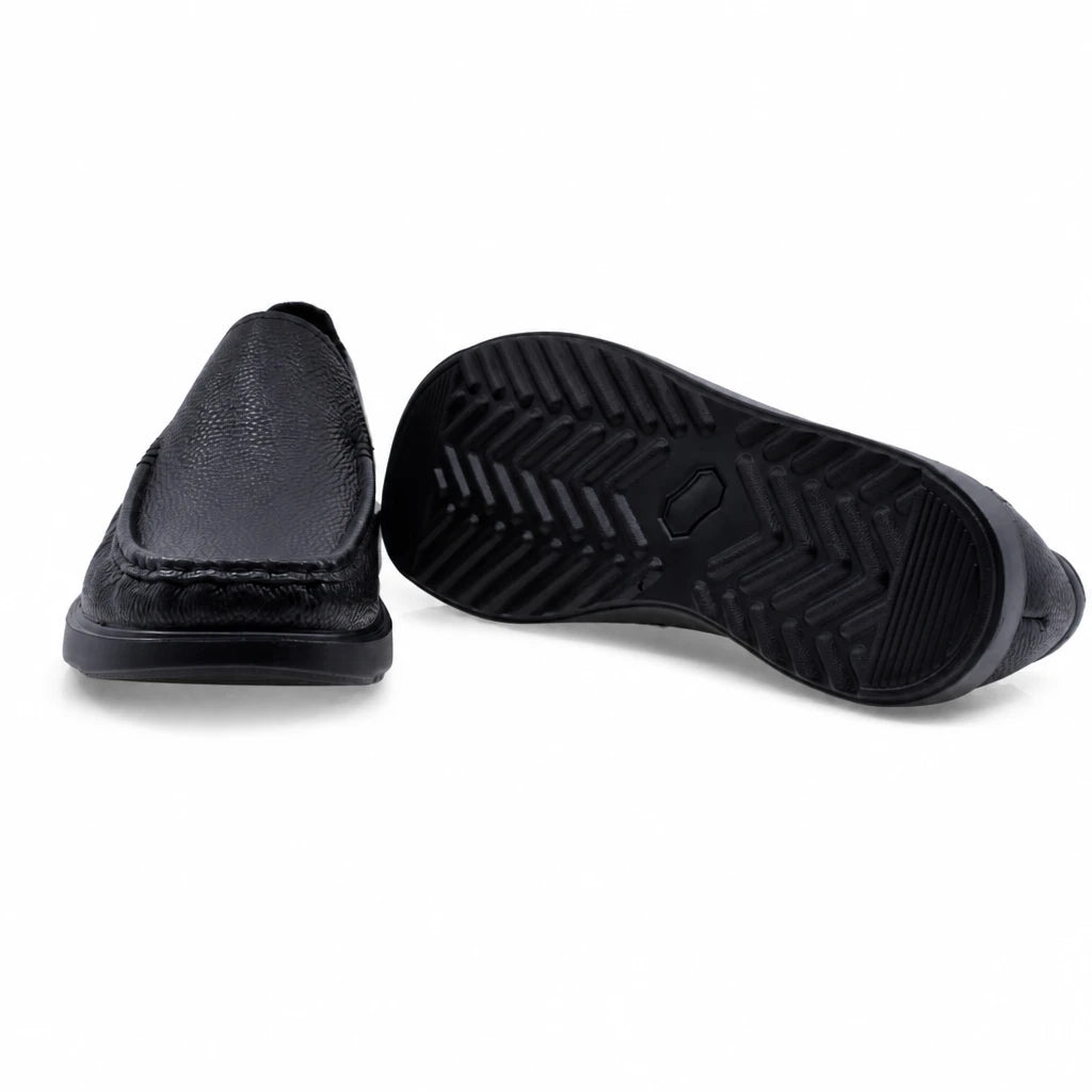 Pantofi barbati casual Goretti piele naturala B111-BJ25021 negri