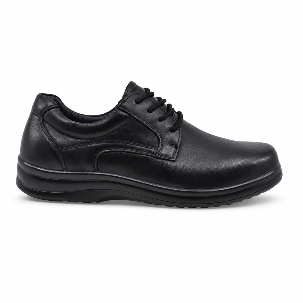 Pantofi barbati casual Goretti piele naturala B111-L8906 negri