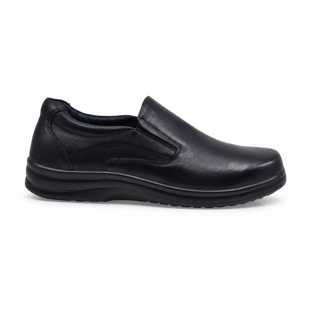 Pantofi barbati casual Goretti piele naturala B111-L8907 negri