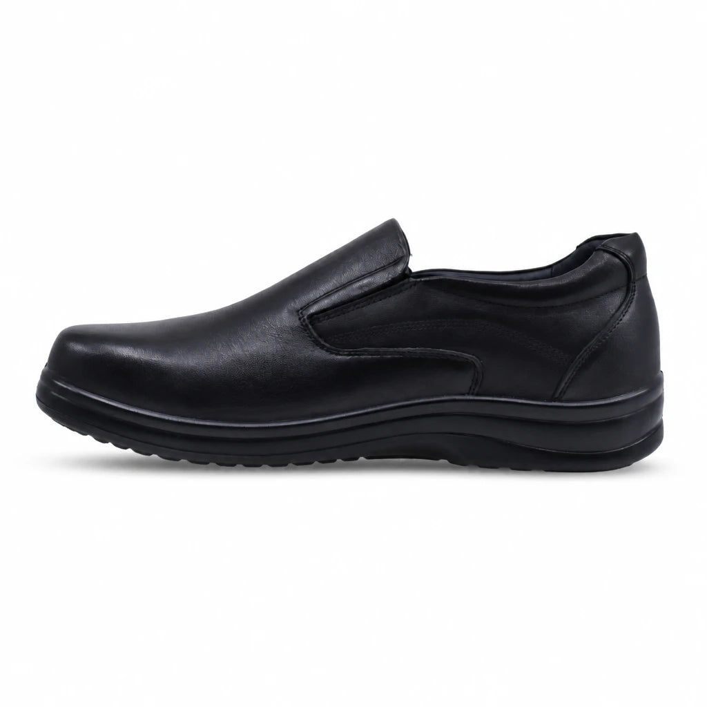 Pantofi barbati casual Goretti piele naturala B111-L8907 negri