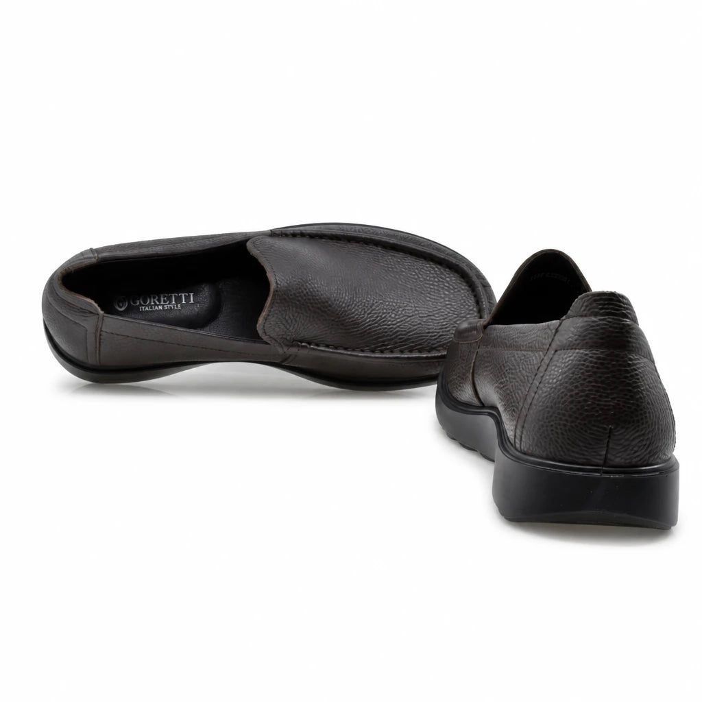 Pantofi barbati casual Goretti piele naturala B111-BJ25021 maro
