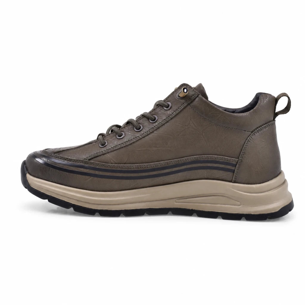 Ghete barbati casual Goretti piele naturala B111-LD7340-2 camel