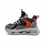 Pantofi dama sport Anna Viotti piele intoarsa D106-D106 dark grey