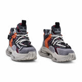 Pantofi dama sport Anna Viotti piele intoarsa D106-D106 dark grey