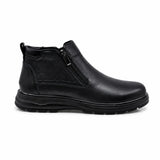 Ghete barbati casual Goretti piele naturala B111-7704 negre