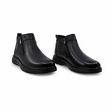 Ghete barbati casual Goretti piele naturala B111-7704 negre
