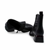 Ghete Dama Elegante Anna Viotti Piele Naturala D105-4157R-A397-YT64-773-521 negre
