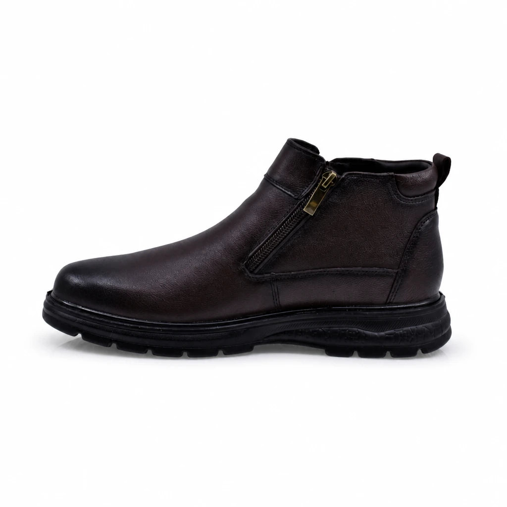 Ghete barbati casual Goretti piele naturala B111-7704 maro