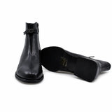 Ghete Dama Elegante Anna Viotti Piele Naturala D105-8010R-F43-NT01 negre