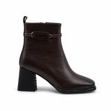 Ghete Dama Elegante Anna Viotti Piele Naturala D105-8102R-F269-YT52 maro