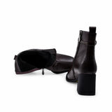Ghete Dama Elegante Anna Viotti Piele Naturala D105-8102R-F269-YT52 maro
