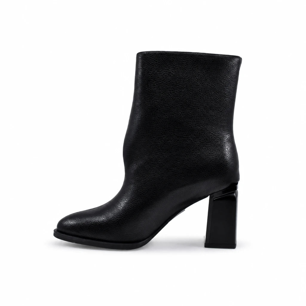 Ghete Dama Casual Anna Viotti Piele Naturala D105-BA11F-010-YT54 negre