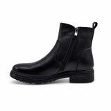 Ghete Dama Casual Anna Viotti Piele Naturala D111-26AW21 negre
