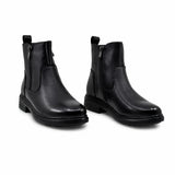 Ghete Dama Casual Anna Viotti Piele Naturala D111-26AW21 negre