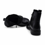 Ghete Dama Casual Anna Viotti Piele Naturala D111-26AW21 negre