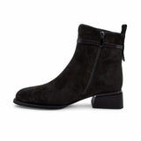 Ghete Dama Elegante Anna Viotti Piele Intoarsa D105-8010R-F25-FR641-1141-111 maro