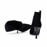 Ghete Dama Elegante Anna Viotti Piele intoarsa D105-8009R-F9-SY01-NT35 negre