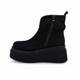 Ghete Dama Casual Anna Viotti Piele Nabuc D122-A1381-L9168 maro