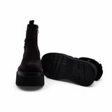 Ghete Dama Casual Anna Viotti Piele Nabuc D122-A1381-L9168 maro