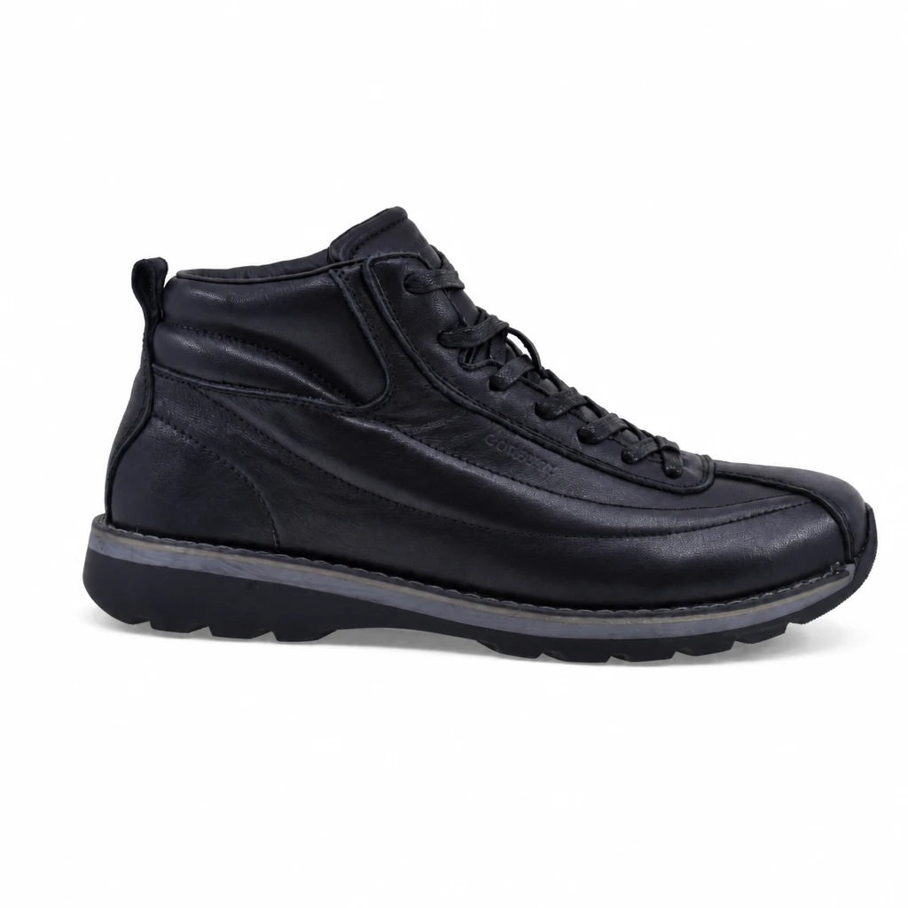 Ghete barbati casual Goretti piele naturala B36-1153 negre