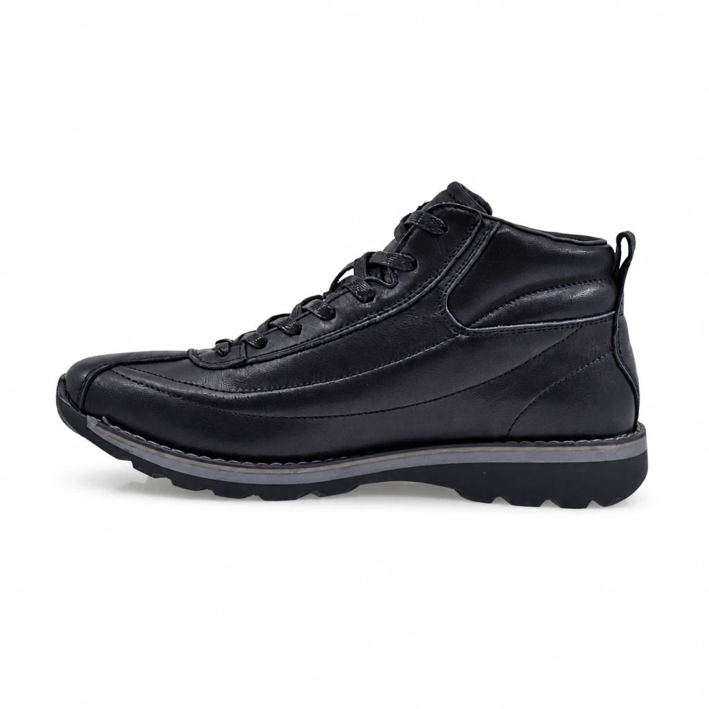 Ghete barbati casual Goretti piele naturala B36-1153 negre