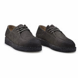 Pantofi dama casual Anna Viotti piele intoarsa D111-S5279 kaki