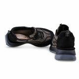 Pantofi dama sport Anna Viotti piele intoarsa D111-S2456 negri