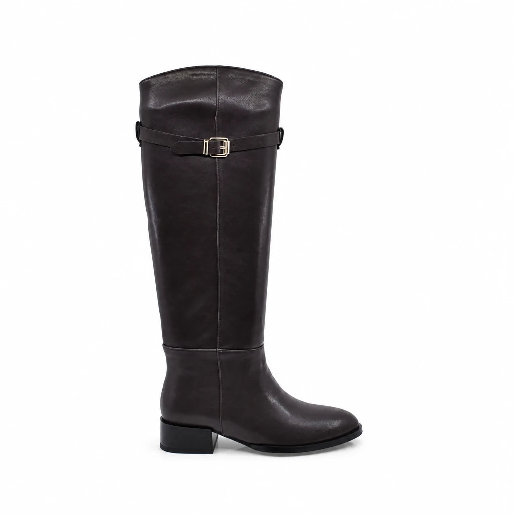 Cizme Dama Casual Anna Viotti Piele Naturala D122-TP115-735 maro