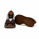 Pantofi dama sport Anna Viotti piele intoarsa D111-S2456 maro
