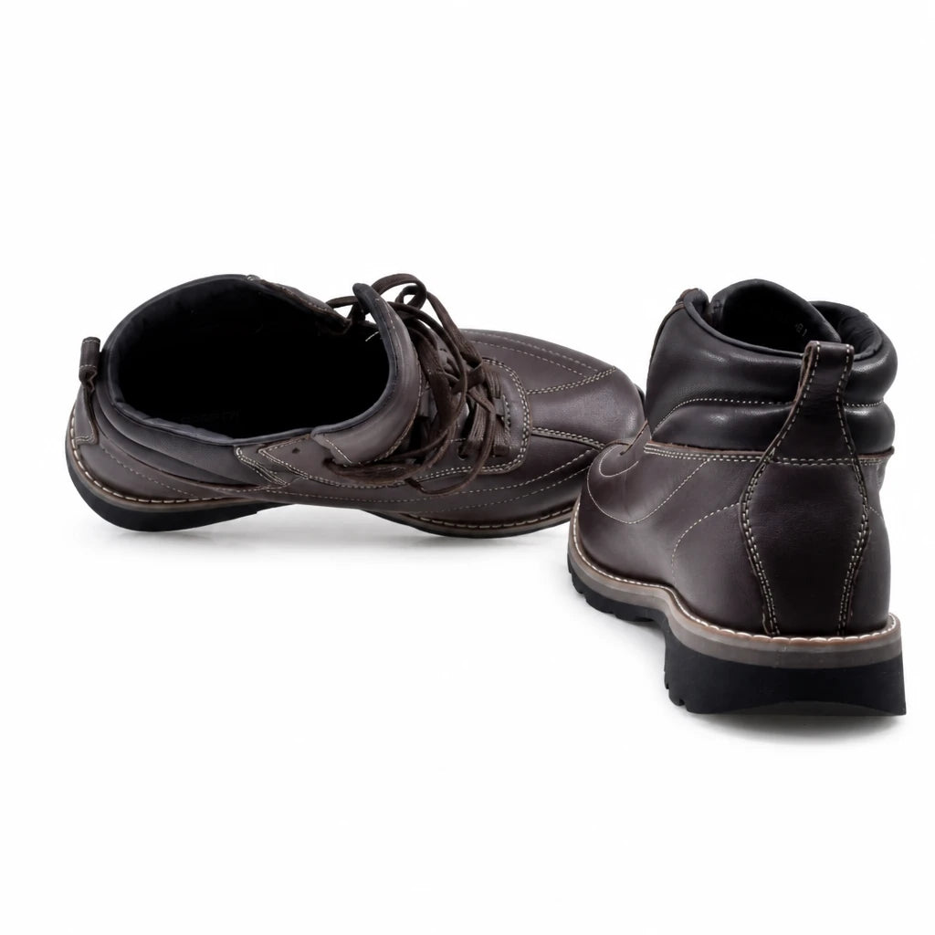 Ghete barbati casual Goretti piele naturala B36-1153 maro