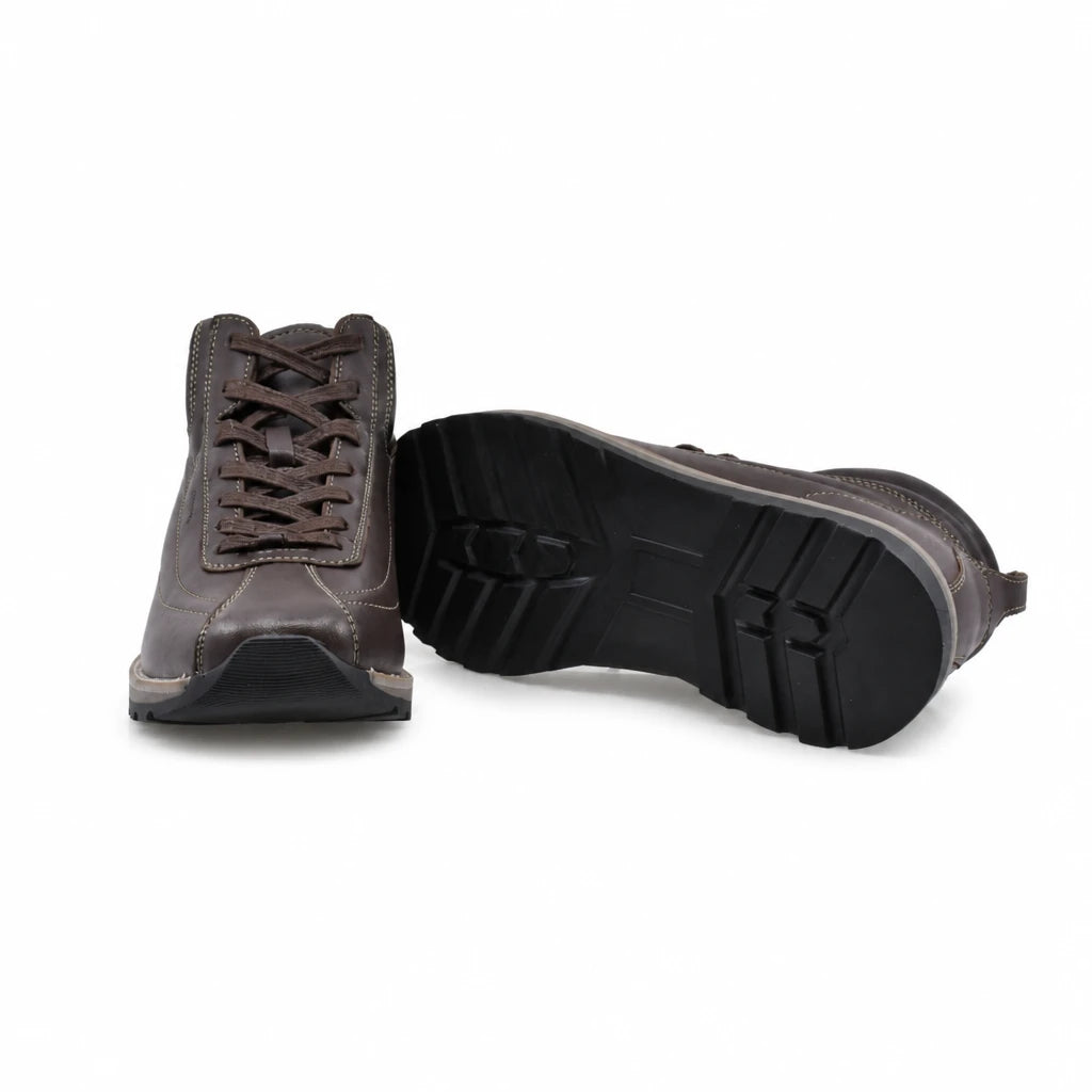 Ghete barbati casual Goretti piele naturala B36-1153 maro