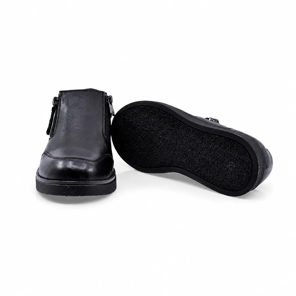Pantofi dama casual Anna Viotti piele naturala D54-036-45 negri