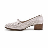 Pantofi dama casual Anna Viotti piele naturala D50-5671 bej