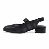 Pantofi dama casual Anna Viotti piele naturala D50-5683 negri