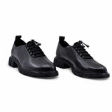 Pantofi dama casual Anna Viotti piele naturala D105-M181-M461-2 negri