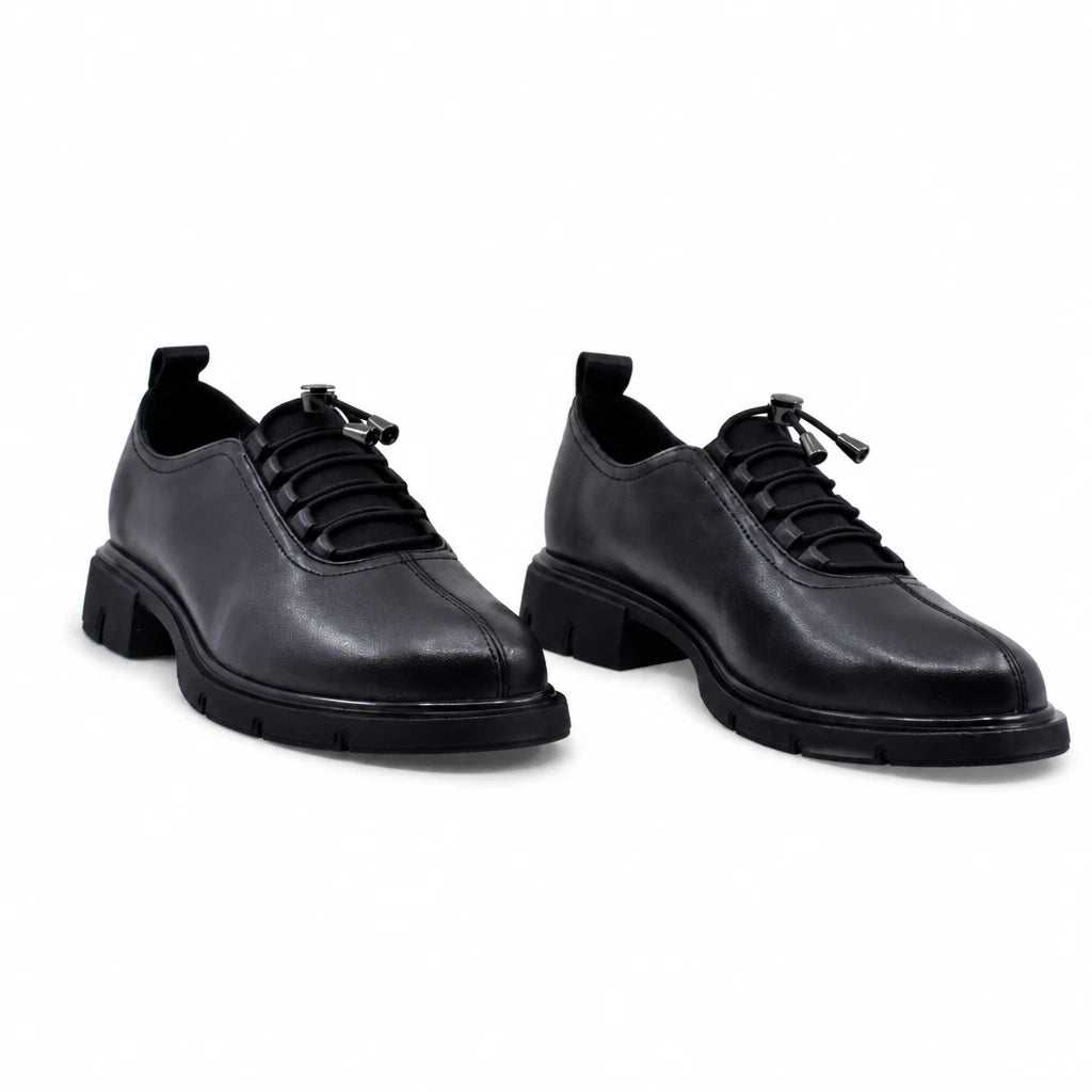 Pantofi dama casual Anna Viotti piele naturala D105-M181-M461-2 negri