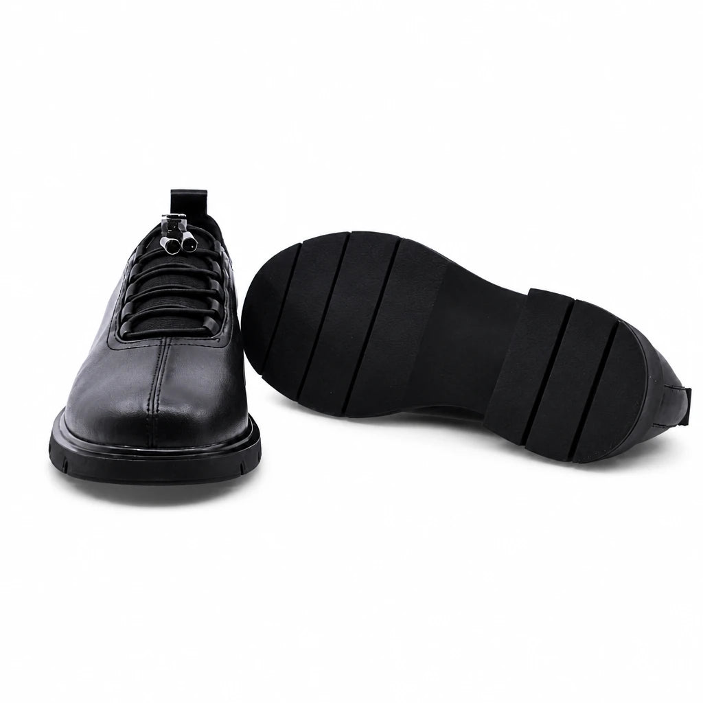 Pantofi dama casual Anna Viotti piele naturala D105-M181-M461-2 negri