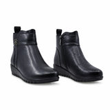 Ghete Dama Casual Anna Viotti Piele Naturala D111-3E18564-72 negre