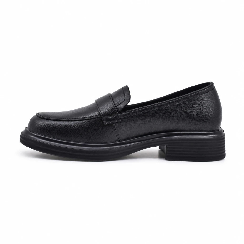 Pantofi dama casual Anna Viotti piele naturala D111-5191 negri
