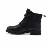 Ghete Dama Casual Anna Viotti Piele Naturala D111-B30047 negre
